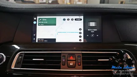 BMW 7시리즈(F01, F02) 유무선 겸용 애플 카플레이 & 안드로이드 오토 설치
