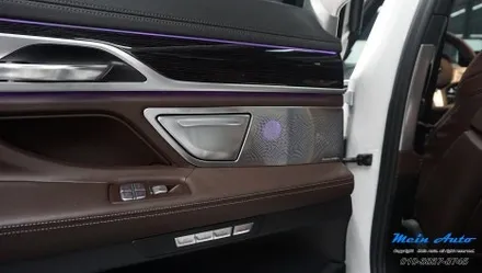 BMW 7시리즈(G11, G12) 14.9인치 안드로이드 올인원 네비게이션, 바우어 앤 윌킨스 스피커 커버 풀 세트