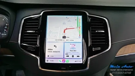 볼보 XC90(V526) 풀 스크린 애플 카플레이 & 안드로이드 오토 설치 / 경남 창원