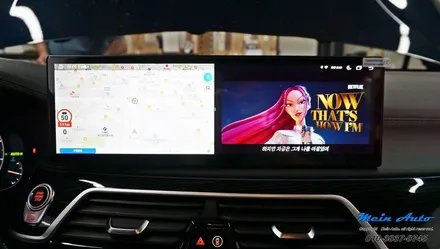 BMW 7시리즈(G12) 14.9인치 안드로이드 올인원 설치 / 경남 창원