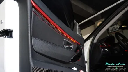 BMW 3GT(F34) 엠비언트 라이트 튜닝과 도어 방음 방진 / 경남 창원