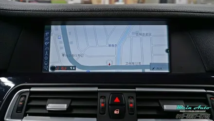 [창원 수입차 네비 매립] BMW 7시리즈 아틀란 3D 터치 네비게이션 매립 장착 / 경남 창원