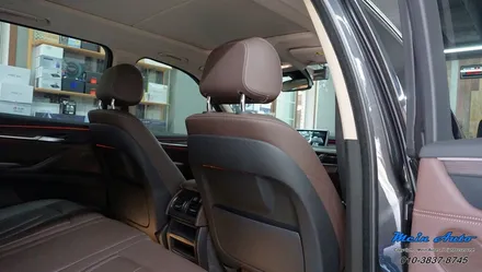 BMW X5(F15) 뒷좌석용 리어 후석 모니터 안드로이드 G7 장착 / 경남 창원