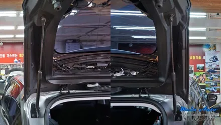 푸조 3008 SUV 안전하고 편리한 트렁크 개폐를 위한 스마트 테일게이트 전동트렁크와 모션 풋센서 장착 / 경남 창원