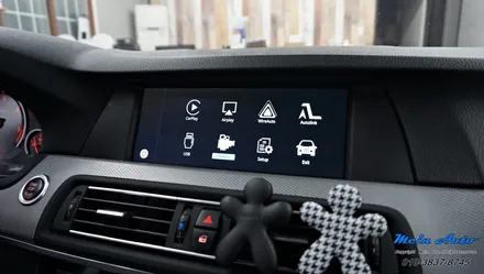 BMW 5시리즈(F10) 535d CIC 카플레이 & 안드로이드 오토 시공 / 경남 창원