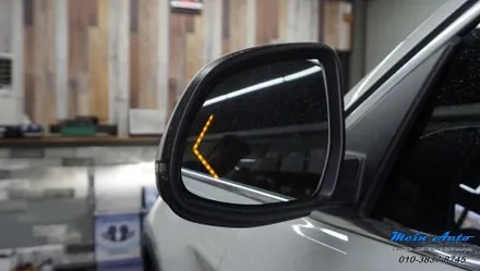 2015년 BMW X6(F16) BSA 후측방 감지기 & 옵틱글래스 광각 미러 / 경남 창원