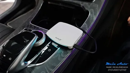 벤츠 CLS 클래스(C257) 카링킷 프로3에 정전식 터치스크린과 에어 터치 모듈 설치 / 경남 창원