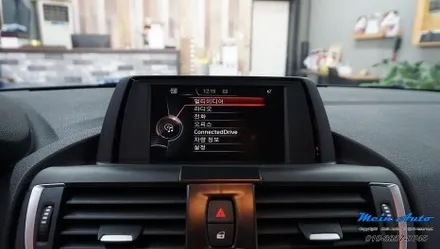 BMW 1시리즈(F20) 10.25인치 무선 애플 카플레이 & 안드로이드 오토 터치 모니터 설치 / 경남 창원