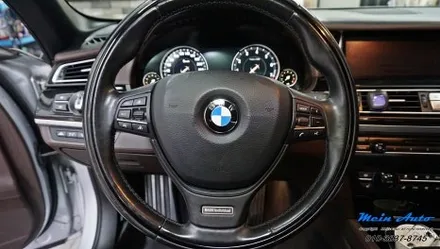 BMW 7시리즈(F01, F02) M 핸들 교체 튜닝과 패들 시프트, 핸들 열선 활성화 / 경남 창원
