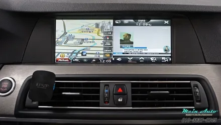 2010년식 BMW 520d(F10) 아틀란 3D 터치 네비게이션 아이머큐리 CSS3 매립 / 경남 창원