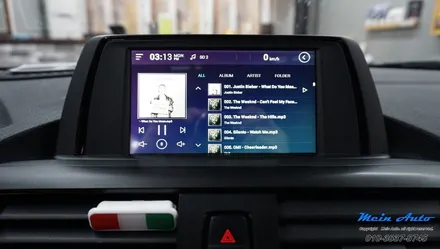 BMW 118d(F20) 아틀란 V5, HD DMB, 스마트폰 미러링까지 다되는 제이와이 커스텀 JY-Z1 프리미엄 네비게이션 장착 / 경남 창원