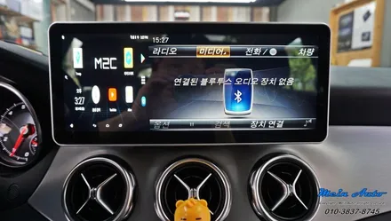 2019년 벤츠 GLA클래스(X156) 12.3인치 모니터, M2C-200A / 경남 창원