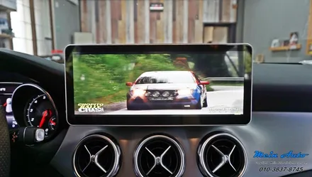 2018 벤츠 X156 GLA220 국산 12.3인치 모니터, 안드로이드 네비게이션 M2C-200A 셋탑 / 경남 창원