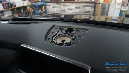 BMW X5(F15) 티맵, 카카오 내비, 네이버 지도 사용을 위한 애플 카플레이 & 안드로이드 오토 설치, 센터 스피커 교체