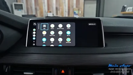 BMW X5(F15) 티맵, 카카오내비 사용 유무선 겸용 애플 카플레이 & 안드로이드 오토 설치
