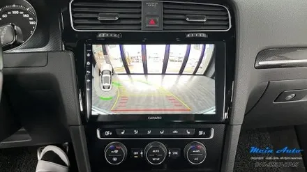 폭스바겐 골프 MK7 10인치 안드로이드 올인원 카나로 X PLUS, 국산 후방카메라 설치