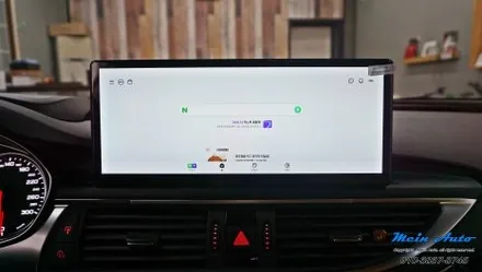 아우디 A7(4G8) 12.3인치 안드로이드 올인원 설치 / 경남 창원