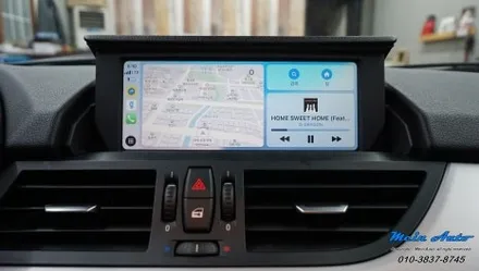 BMW Z4(E89) 무선 애플 카플레이 & 안드로이드 오토, 후방카메라 설치 / 경남 창원