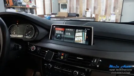 BMW X5(F15) 14.9인치 와이드 스크린 안드로이드 올인원 설치 / 경남 창원