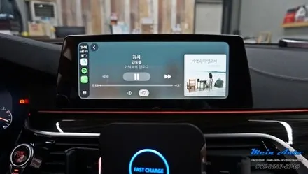 BMW 6GT(G32) 무선 안드로이드 오토 사용을 위한 전용 모듈 설치 / 경남 창원