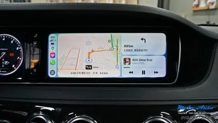 벤츠 S클래스(W222) 무선 애플 카플레이 & 안드로이드 오토 설치 / 경남 창원