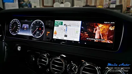 벤츠 S클래스(W222) S500 안드로이드 셋탑 M2C-200A 플러스 / 경남 창원