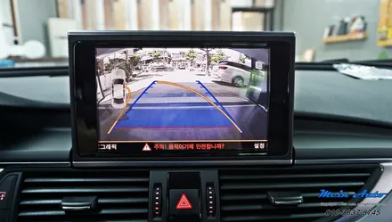 아우디 A6(C7) 안드로이드 셋탑 M2C-200A 카블릿 인스톨 / 경남 창원