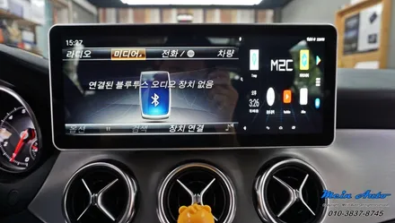 2019년 벤츠 GLA클래스(X156) 12.3인치 모니터, M2C-200A / 경남 창원