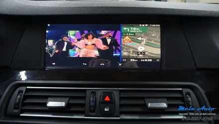 2011년 BMW 528i(F10) 안드로이드 셋탑 네비게이션 M2C-200A / 경남 창원