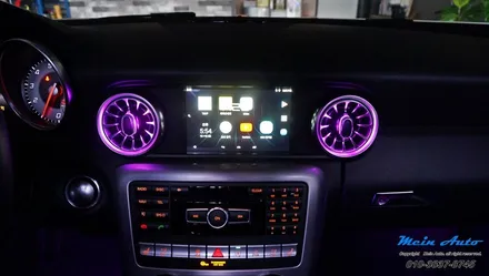 2015년 벤츠 SLK200(R172) 앰비언트 라이트 확장, 송풍구 앰비언트, 다이아몬드 그릴 / 경남 창원