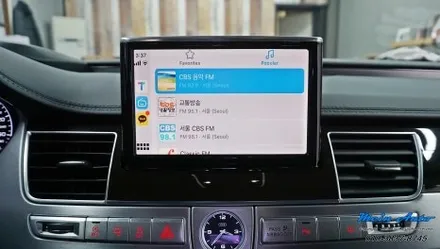 2015년 아우디 A8(D4) 유무선 애플 카플레이 & 안드로이드 오토, 아이나비 Z8000 블랙박스 / 경남 창원