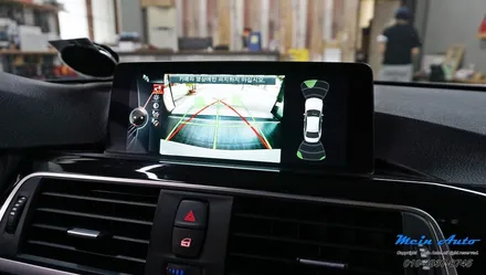 BMW 3시리즈(F30) 티맵, 카카오 내비, 네이버 지도 사용 유무선 애플 카플레이 & 안드로이드 오토 설치 / 경남 창원