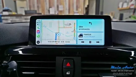 BMW 4시리즈(F33) 애플 카플레이 순정 활성화 코딩 / 경남 창원