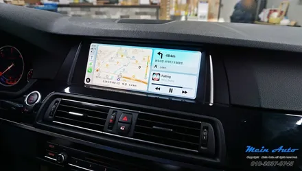 BMW 5시리즈(F10) 무선 애플 카플레이 & 안드로이드 오토 설치 / 경남 창원