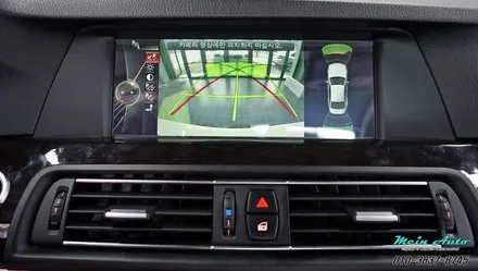BMW 520d(F10) 아틀란 3D 터치 네비게이션 매립 & 순정 HUD 연동 / 경남 창원 마산 수입차 BMW 터치 네비 매립 전문 / 경남 창원