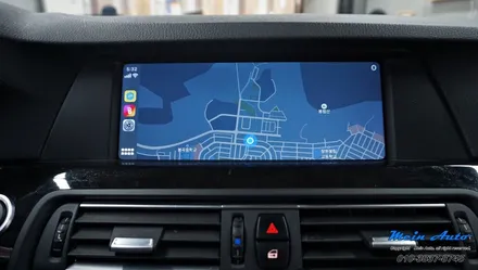BMW 5시리즈(F10) 528i 아이나비 Z5000Plus 블랙박스, 풀 스크린 고화질 애플 카플레이 모듈 설치 / 경남 창원