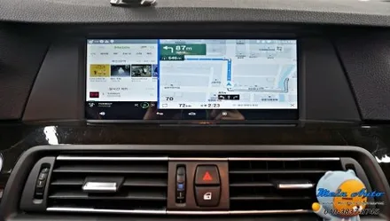 2010년 BMW 528i(F10) 안드로이드 셋탑 M2C-200A, 순정 HUD 연동 / 경남 창원