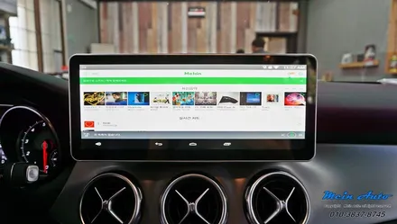 2018 벤츠 X156 GLA220 국산 12.3인치 모니터, 안드로이드 네비게이션 M2C-200A 셋탑 / 경남 창원