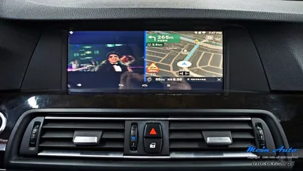 BMW 5시리즈(F10) 528i 안드로이드 셋탑 M2C-200A 카블릿 + 순정 HUD 연동 / 경남 창원
