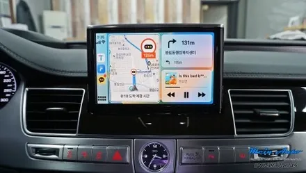 2015년 아우디 A8(D4) 유무선 애플 카플레이 & 안드로이드 오토, 아이나비 Z8000 블랙박스 / 경남 창원