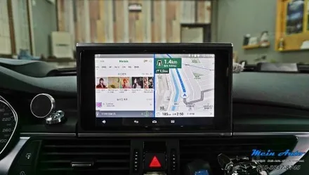 아우디 A7(4G8) 안드로이드 네비게이션 M2C-200A 카블릿 설치