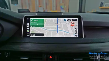 BMW X5(F15) 티맵, 카카오내비 사용 유무선 겸용 애플 카플레이 & 안드로이드 오토 설치