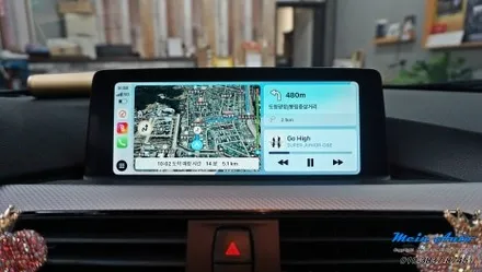 BMW 3시리즈(F30) 네이버 지도, 티맵, 카카오 내비 사용 애플 카플레이 순정 활성화 코딩