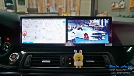 BMW 5시리즈(F10) 14.9인치 안드로이드 올인원 설치 / 경남 창원