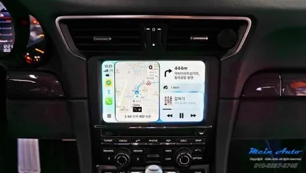포르쉐 911(991) PCM3.1 무선 애플 카플레이 & 무선 안드로이드 오토 설치 / 경남 창원