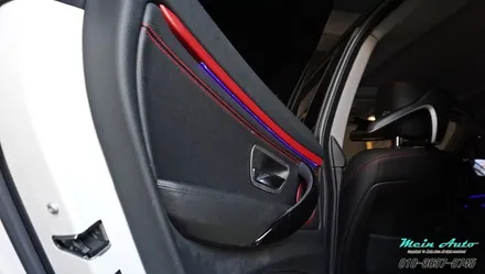 BMW 3GT(F34) 엠비언트 라이트 튜닝과 도어 방음 방진 / 경남 창원