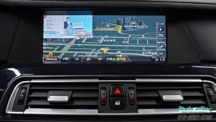 [창원 수입차 네비 매립] BMW 7시리즈 아틀란 3D 터치 네비게이션 매립 장착 / 경남 창원