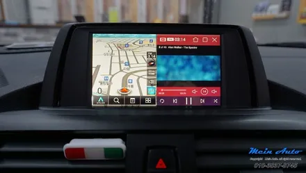 BMW 118d(F20) 아틀란 V5, HD DMB, 스마트폰 미러링까지 다되는 제이와이 커스텀 JY-Z1 프리미엄 네비게이션 장착 / 경남 창원