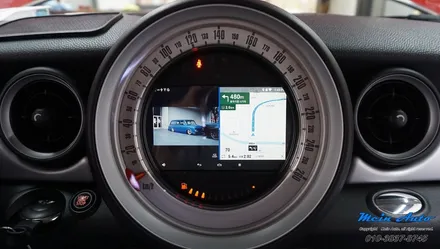2012년 미니 쿠퍼(R56) 안드로이드 네비게이션 M2C-200A 카블릿, PAS 적용 후방카메라 / 경남 창원