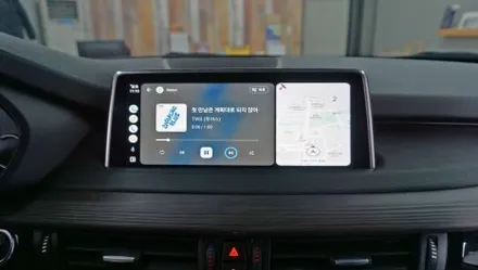 BMW X5(F15) 티맵, 카카오내비 사용 유무선 겸용 애플 카플레이 & 안드로이드 오토 설치